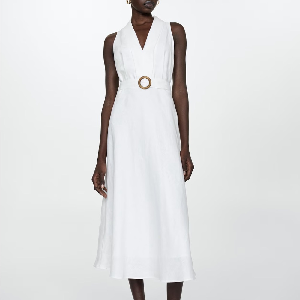 Elegant White Maxi Dress